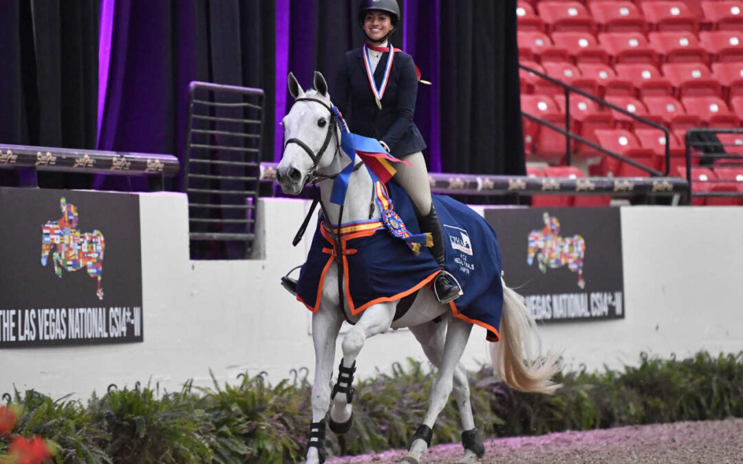 Alissa Brandt Earns Her Biggest Win in WCE Medal Finals at Las Vegas National CSI4*-W