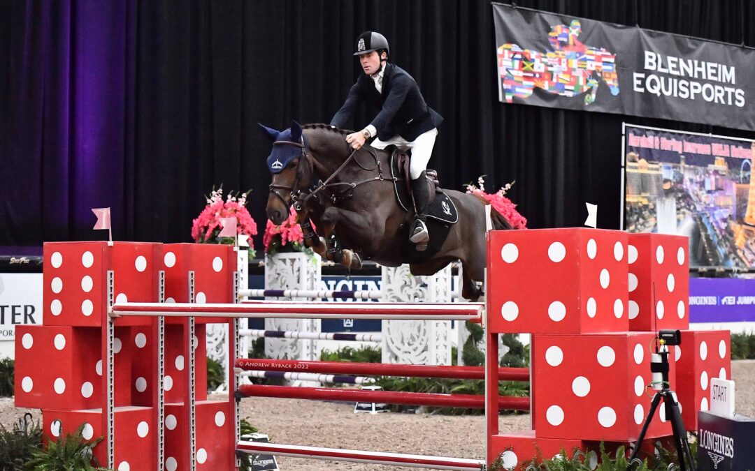 Conor Swail Cruises to One-Two Finish in the $50,000 CSI4*-W Las Vegas National “Jacks or Better” Winning Round, Presented by Blenheim EquiSports